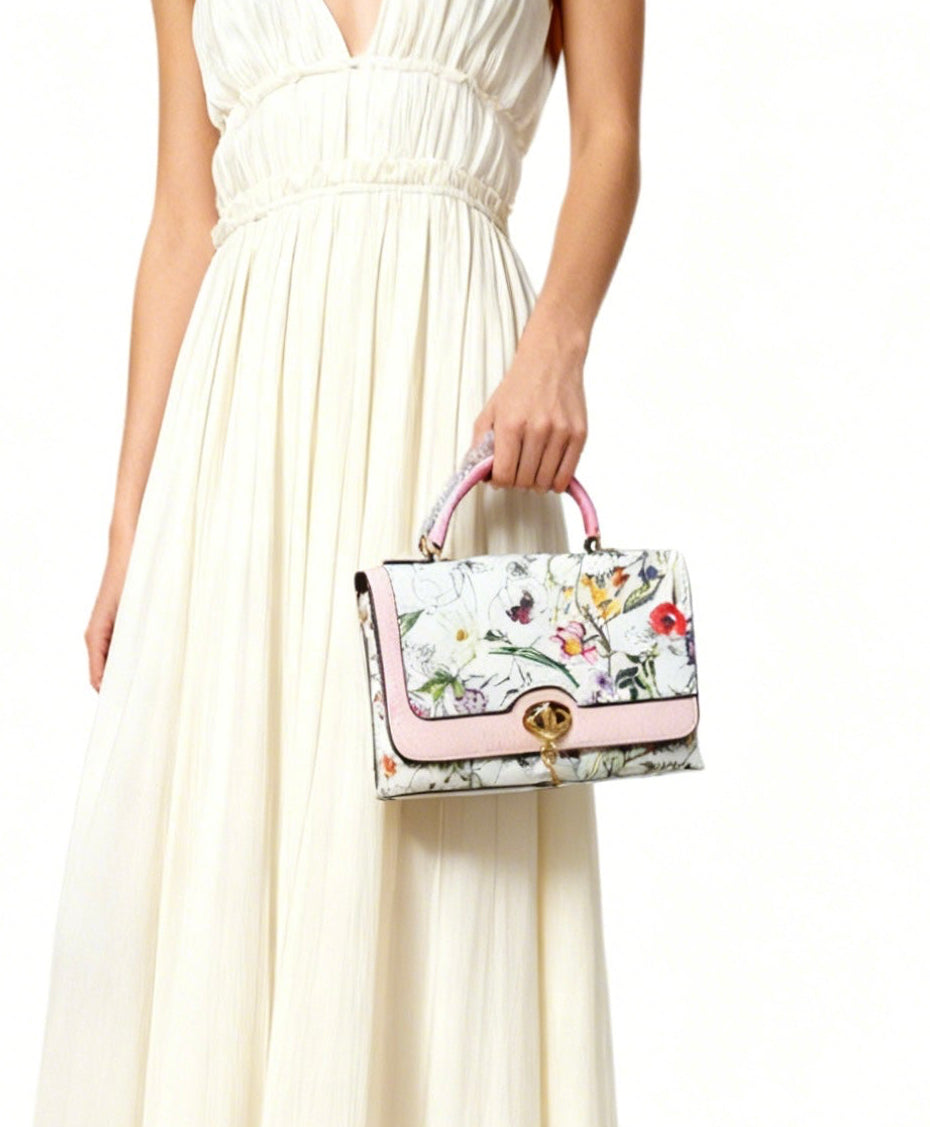 Sac à main floral