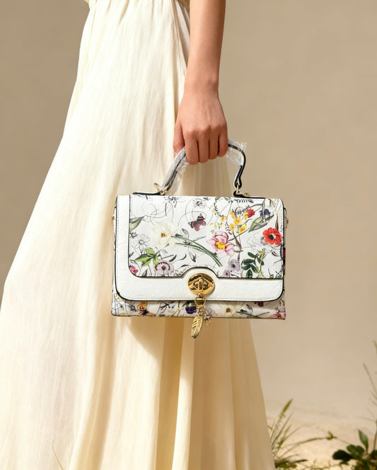 Sac à main floral